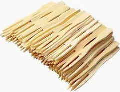 Wooden Fruit Fork